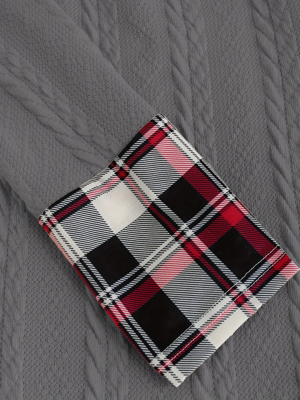 PlaidMuse Hooded Dress