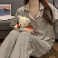 CozyStripe Pajama Set